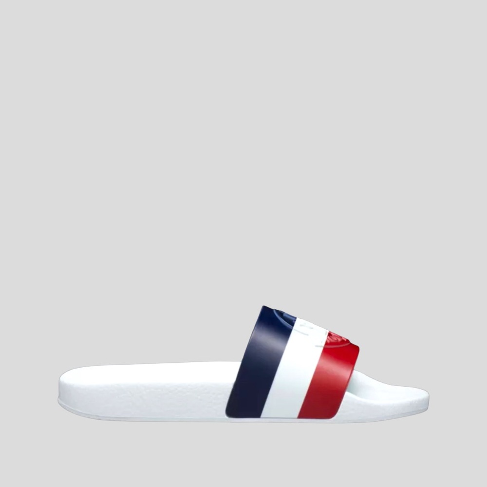 🆕 🩴 Moncler Basile Slides🔥🌟✨Size: 40 Color: White